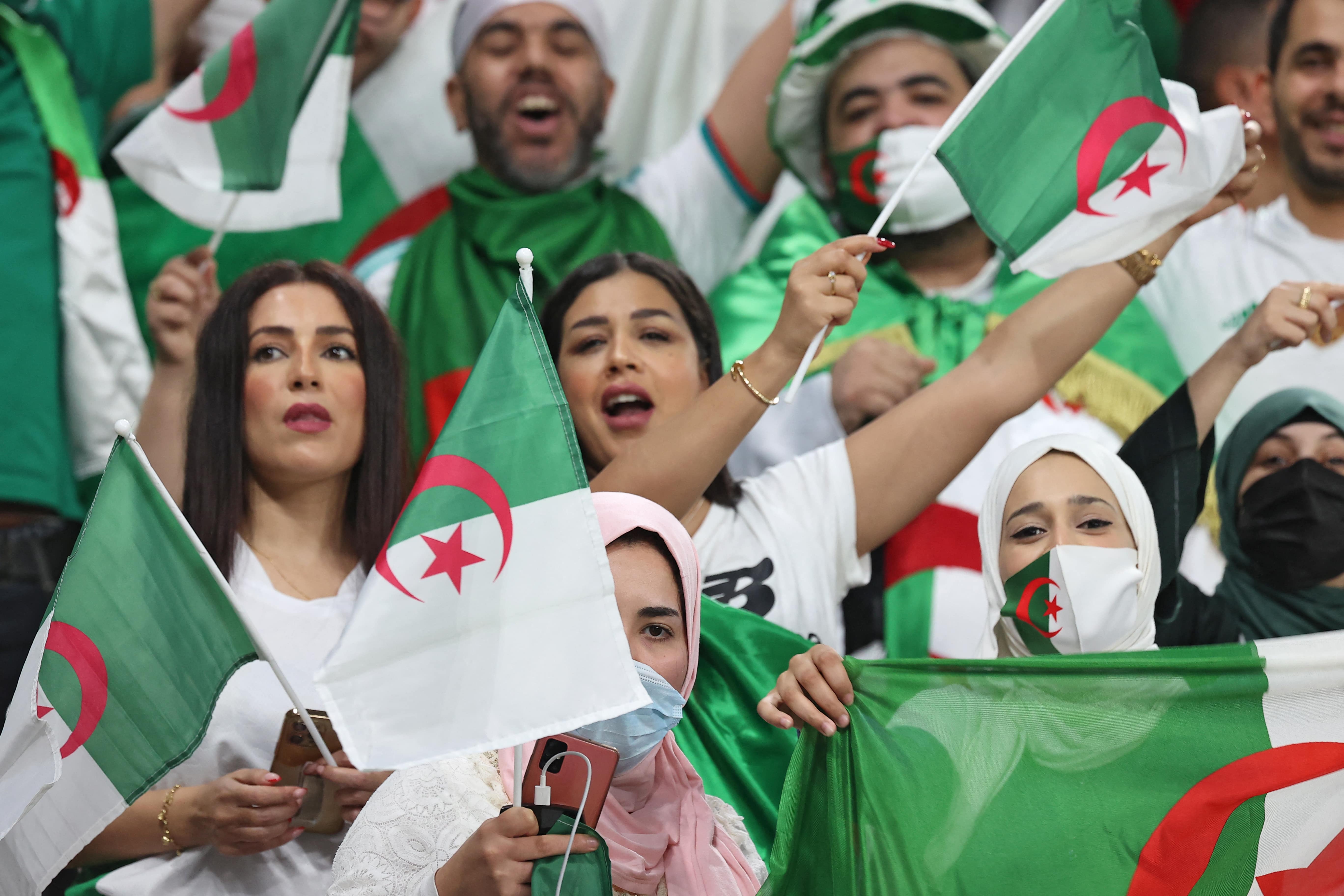 algeria fans arab cup