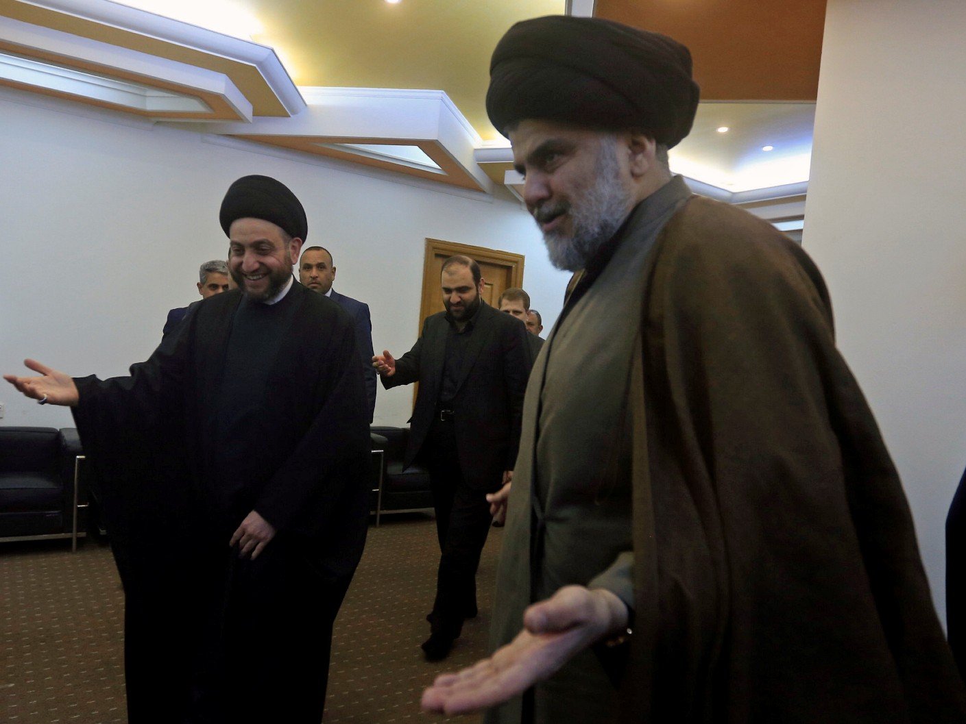 Some have said it's impossible to give Hakim the same profile as Sadr (Reuters)