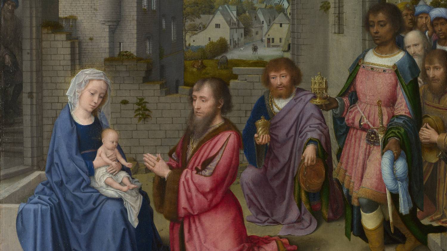 The story of the wise men has inspired artists for generations, seen here in a painting by Gerard David a 16th century Netherlandish painter (Public domain/National Gallery)