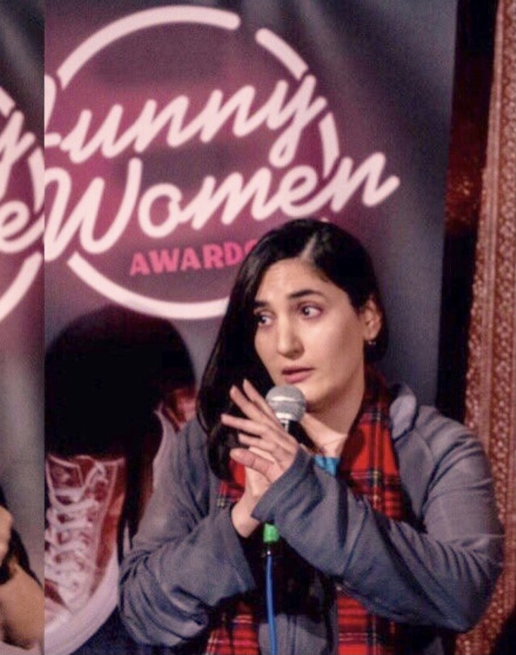 Jenan Younis says performing comedy allows her to discuss politics on her own terms