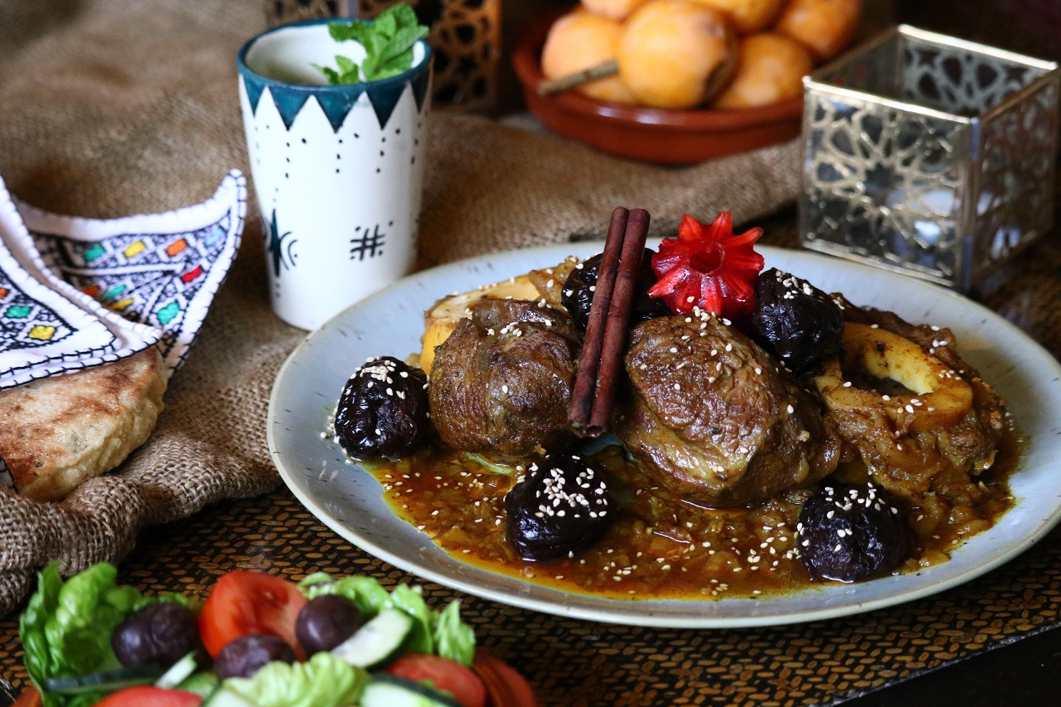 Moroccan tajine veal
