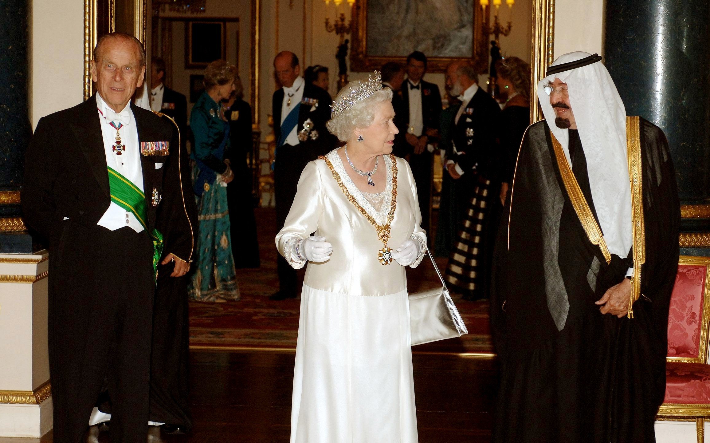 queen elizabeth ii king abdullah saudi 