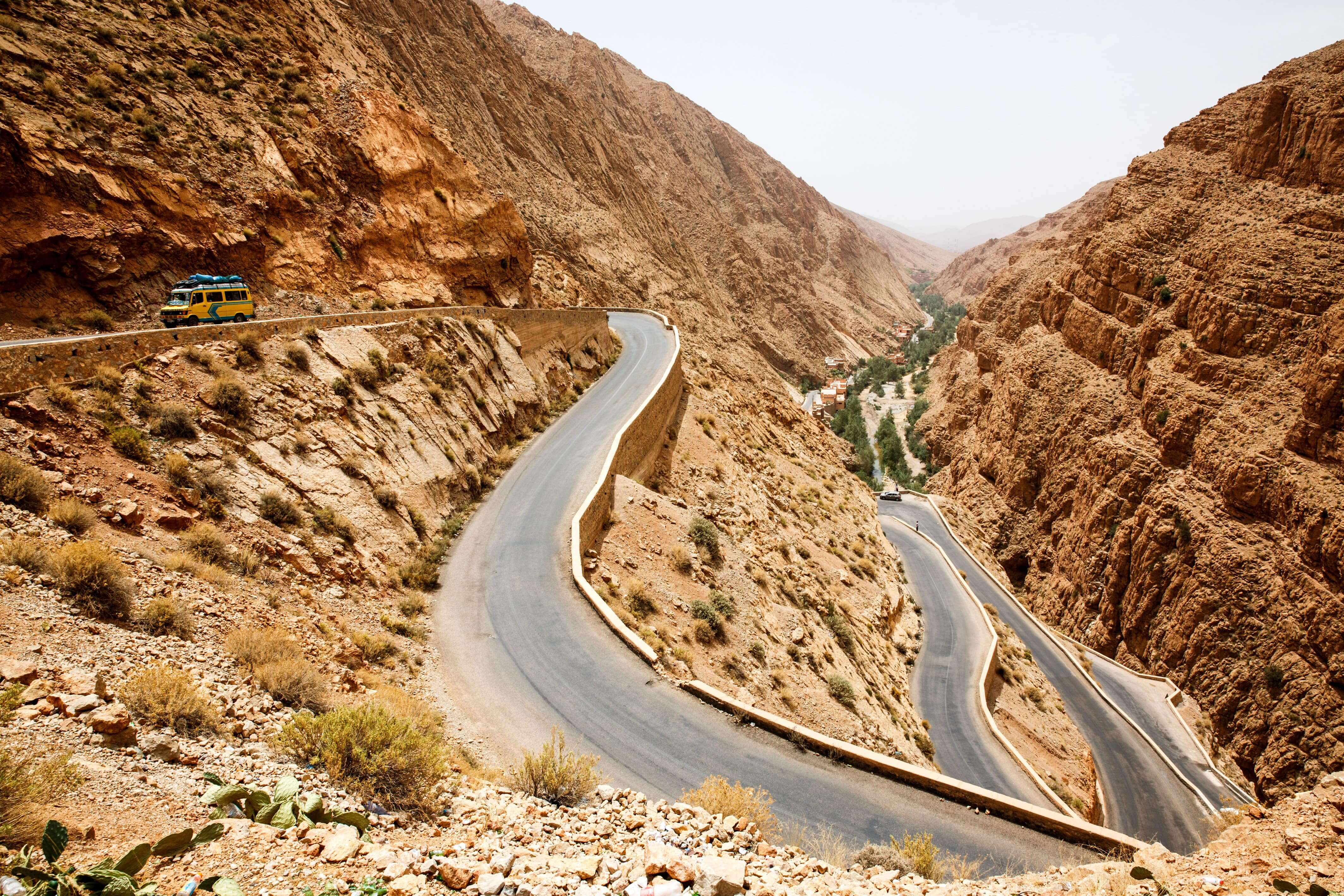 dades road morocco steep 