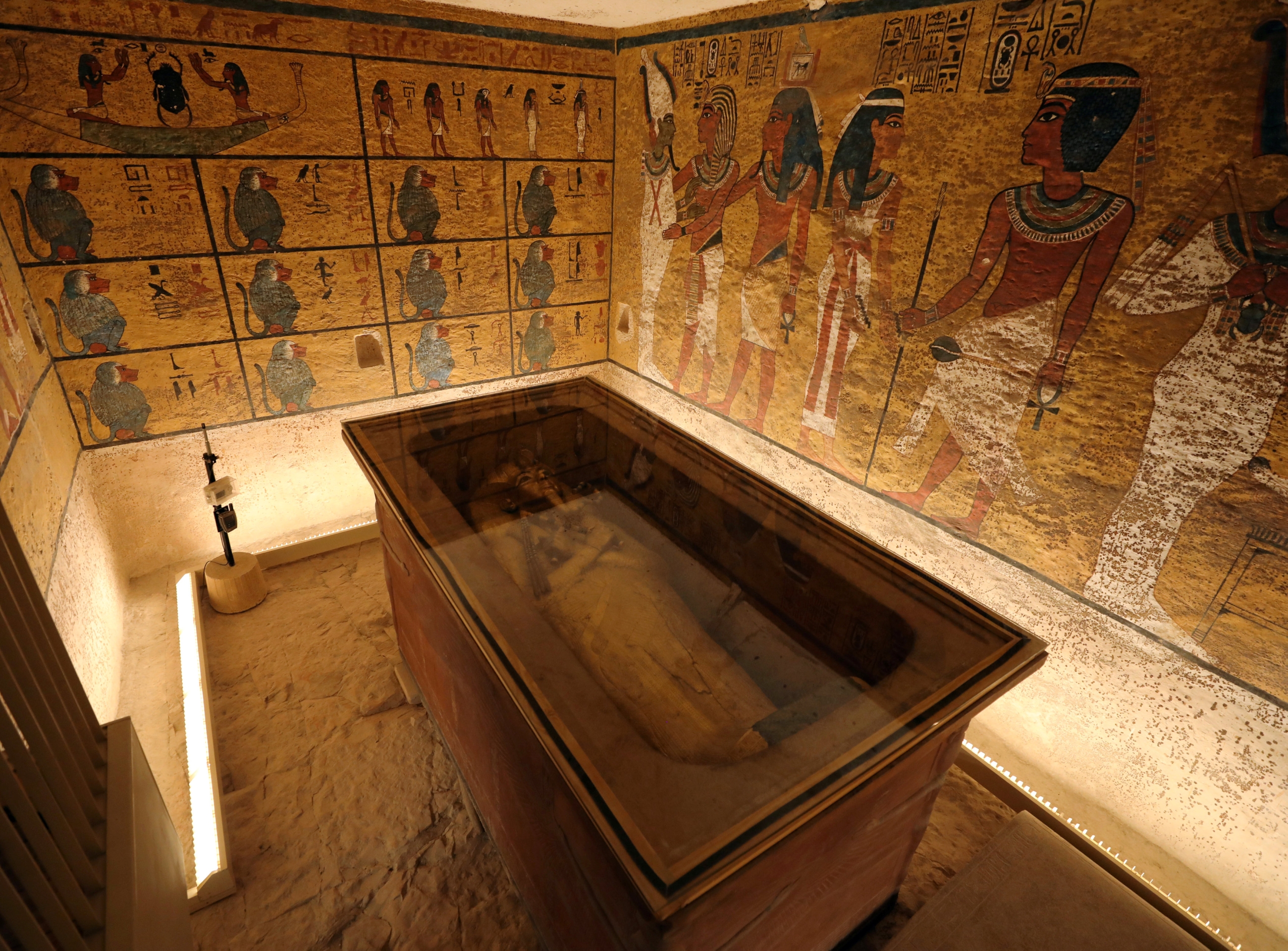 The tomb first became a worldwide sensation when it was discvovered by British archaeologist Howard Carter in 1922, partly because it was so well preserved. But since then dust, damp and visitors have all taken their toll on the site and its treasures (Reuters).