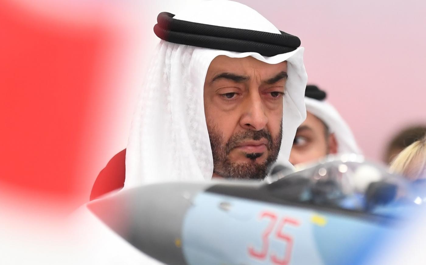Le prince héritier d’Abou Dabi Mohammed ben Zayed al-Nahyane (AFP)
