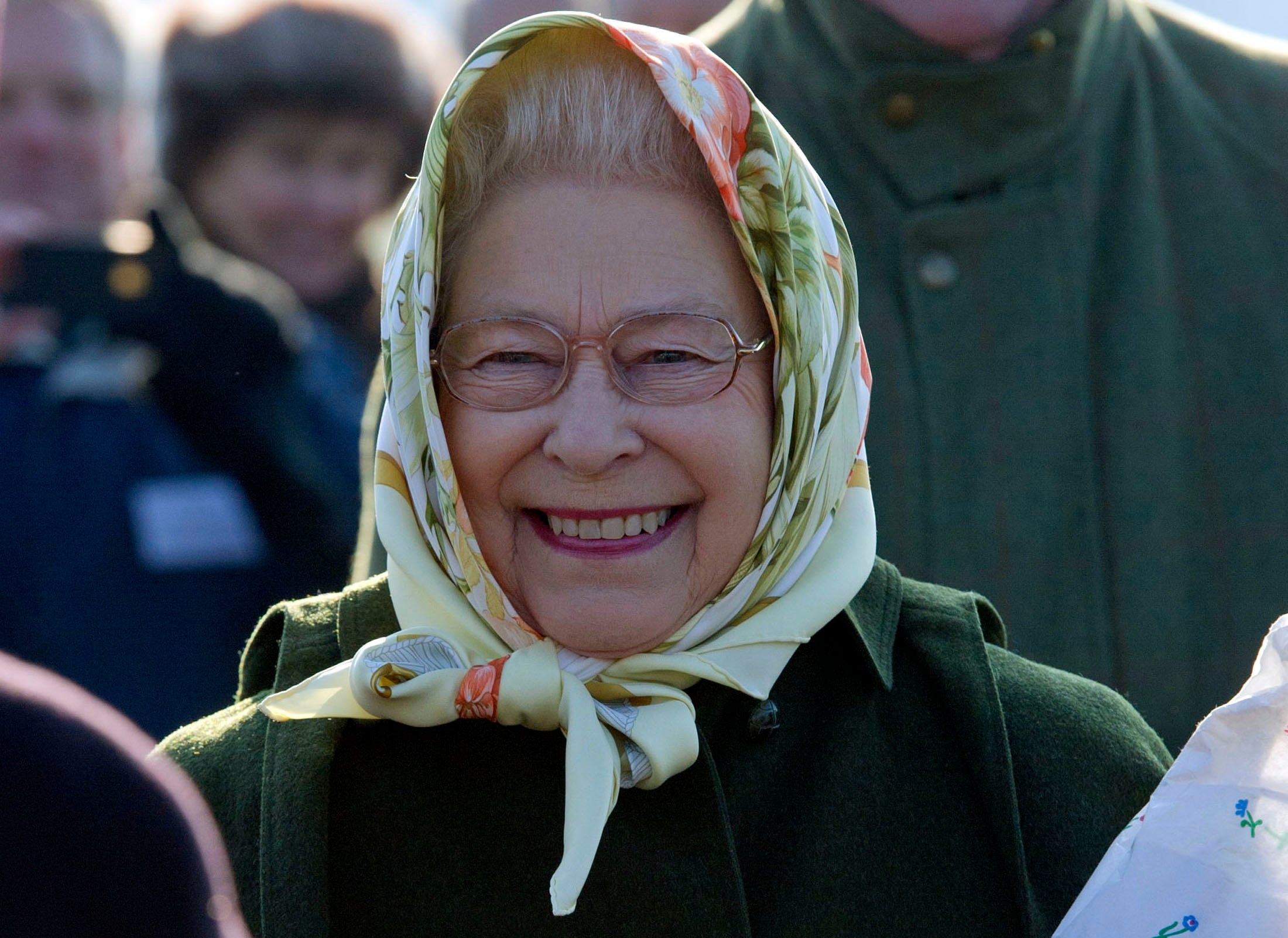 Britain's Queen Elizabeth attends a tree planting ceremony in the Diamond Jubilee Wood on her Sandringham Estate in Norfolk, eastern England on 3 February 2012 (Reuters)