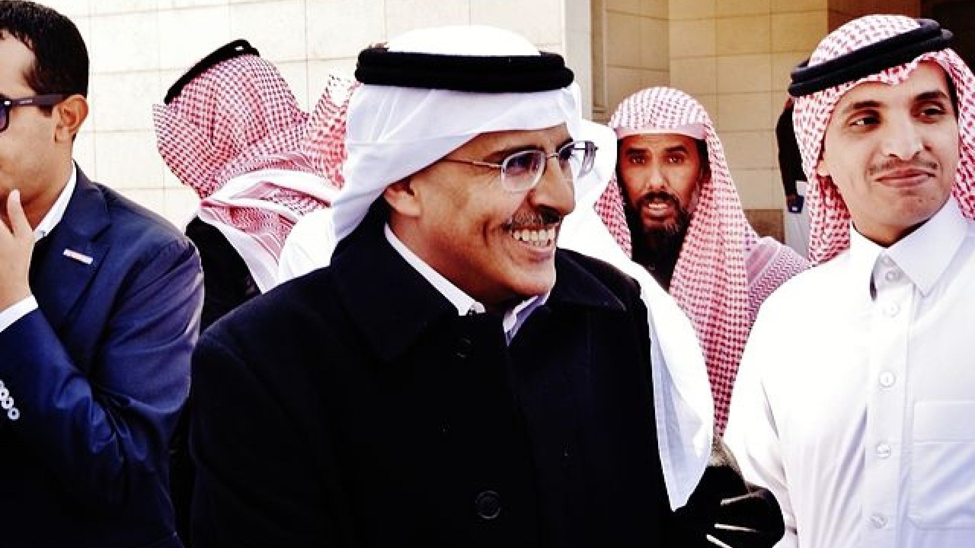 Mohammad al-Qahtani après la septième audience dans le procès contre Hasm à Riyad, en Arabie saoudite, le 1er décembre 2012 (Sultan Alfifi/Wikimedia Commons)