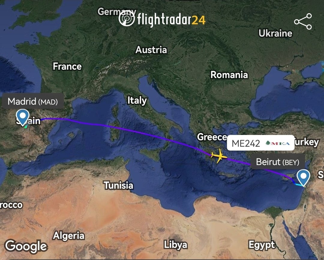 Airbus A321-271NX A21N (T7-ME4) as flight ME242 heading to Beirut, InterSky, 15th August 2022. 