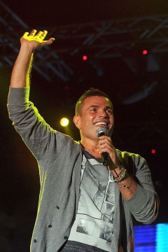 Songs by performers like Amr Diab (above) were difficult for Fahim and his generation to connect to says Fahim (Amro Maraghi/AFP)